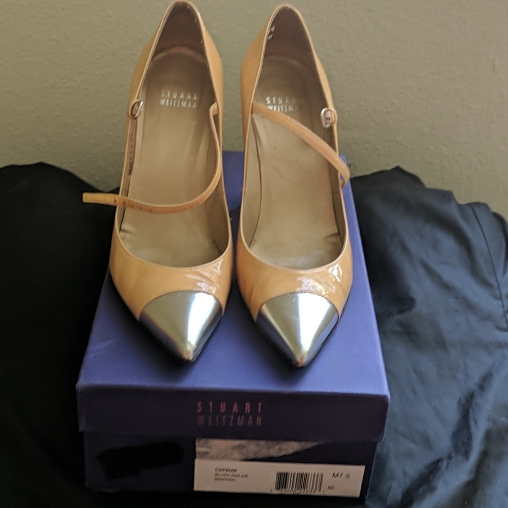 Stuart Weitzman Capsize Pumps (Blush Aniline)